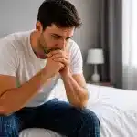 uomo con fimosi