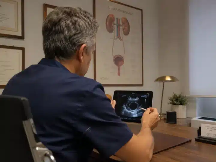Visita andrologica per gocciolamento post minzione presso lo studio dell'urologo privato a Pistoia.