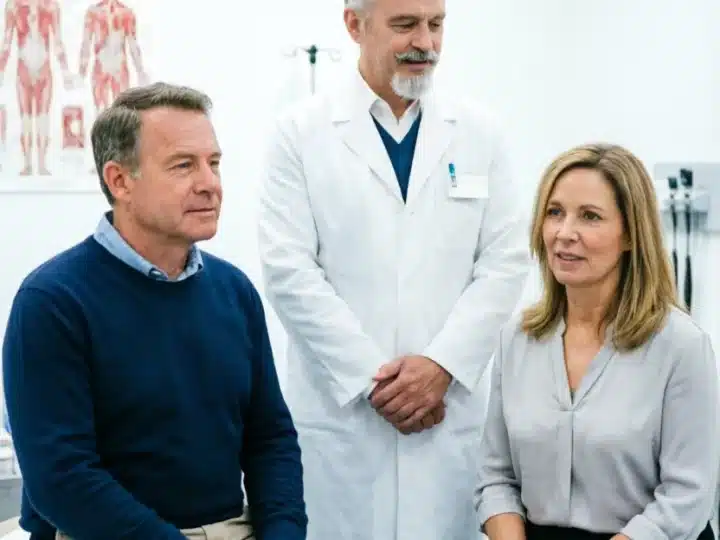 Una coppia ritrova la complicità e il benessere intimo dopo aver superato l'ansia da prestazione.